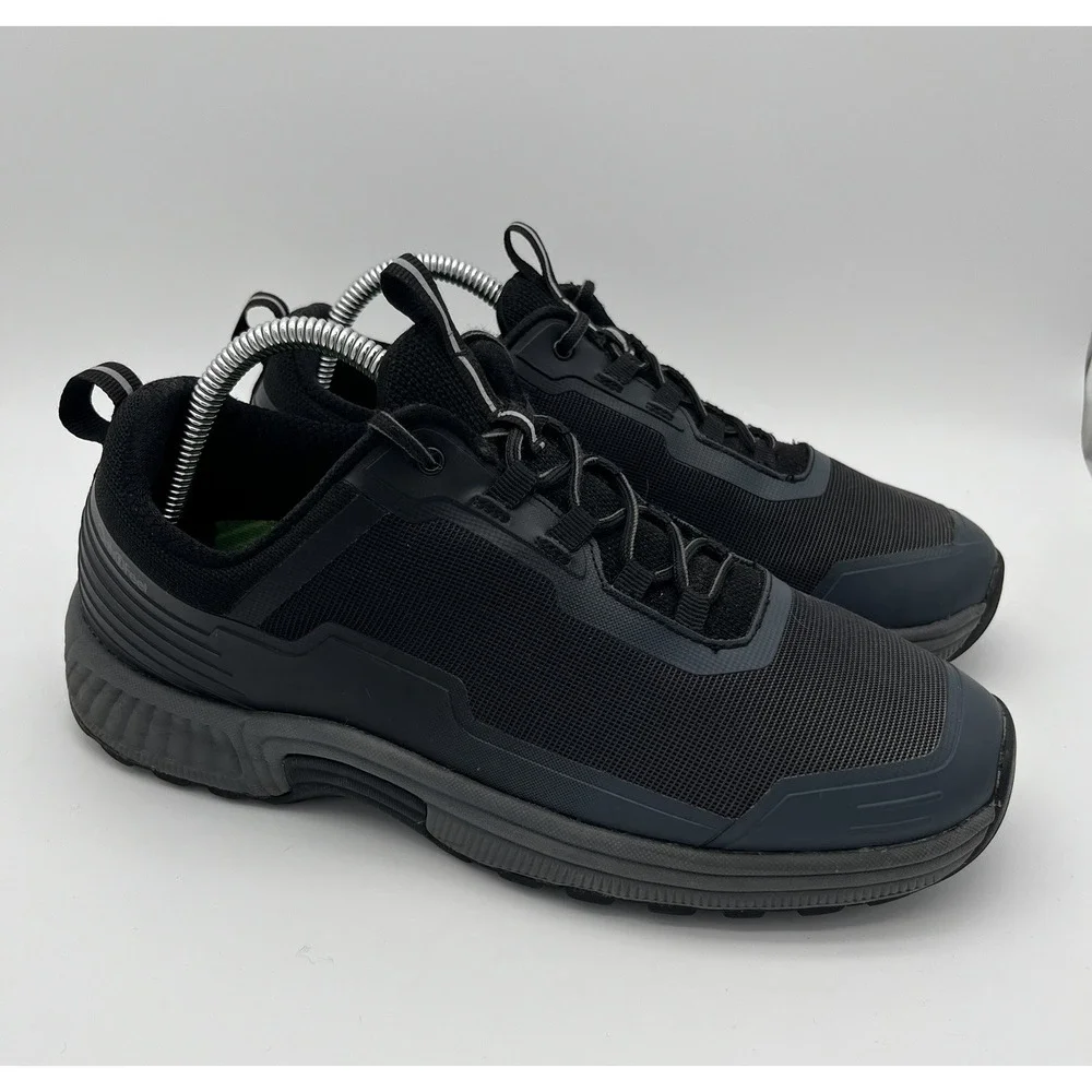 OrthoFeet Bristol Shoes Black All Terrain Walking Lugged-Women's Size 9 Wide